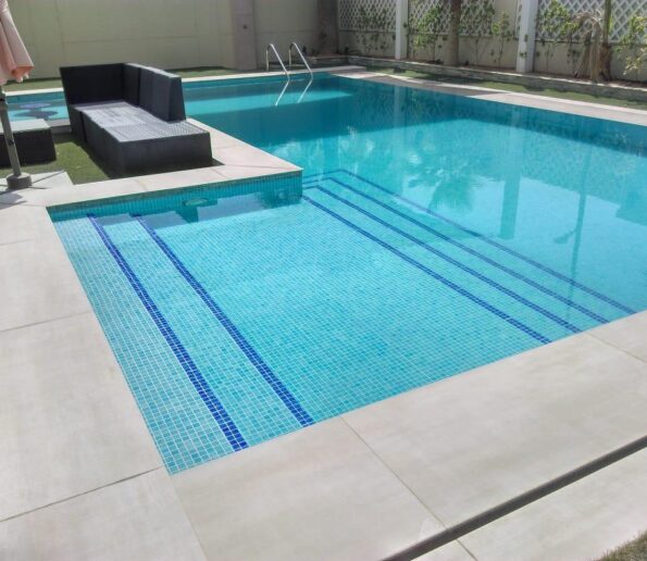 Desertlink's experienced team of pool maintenance professionals including engineers, architects, and designers